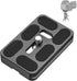 CAVIX PU-60 Aluminum Alloy Universal Arca-Swiss Quick Release Plate Includes 1/4-20 Screw, Compact