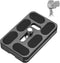 CAVIX 60mm Aluminum Alloy Universal Arca-Swiss Quick Release Plate, Compact & Lightweight (37g)