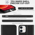 TUCCH Wallet Case for iPhone 12 Mini 5G, RFID Blocking Card Slot Stand, PU Leather Magnetic Flip Folio Cover