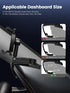 Car Phone Holder for Dashboard, 360 Degree Rotation Clip Design Compatible with All Smart Phones