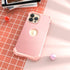 IDweel for iPhone 15 Pro Max Case with Screen Protector for Women, 3 in 1 Shockproof Slim Fit Hybrid Heavy Duty Hard PC Cover Soft Silicone Bumper Full Body Case,Rose Gold