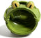 Amacthysh Cell Phone Stand with Sound Amplifier,Frog Amplifying Phone Speaker, Ceramic Desktop Cell