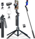 SYHsdzg 70" Tripod for Phone, Portable All in One Extendable Cell Phone Tripod