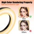 SULISAIS Desk Ring Light with Stand, Video Conference Lighting with Clip, Ring Light for Phone, Travel Selfie Light