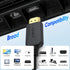 1 5-Pack 4K 2.0 4K 3D CL3 Short HDMI Cables Ft, Thin HDMI Cables Braided- High Speed Shielded HDMI Cable Male to Male