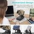 Birthday Gifts for Men, Cell Phone Stand with Wireless Bluetooth Speaker and Anti-Slip Base for Desk (Black)