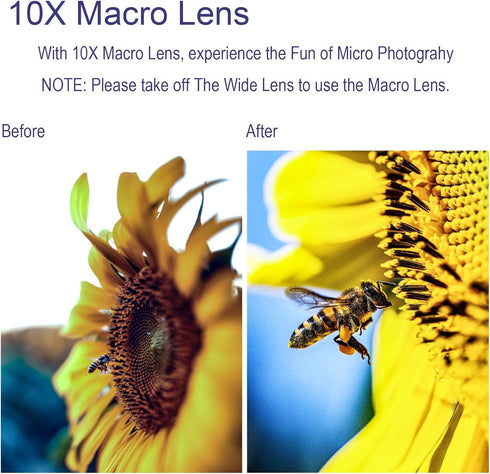 FotoZ 49MM 0.75x HD Wide Angle Conversion Lens (W/Macro Portion) for Canon EOS M6 M50 Mark II M100 M200 Accessories