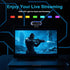 ceabulila 1080P 60FPS Streaming Webcam with Autofocus, Microphone, RGB Light and Tripod, USB Camera for PC/Mac, Plug