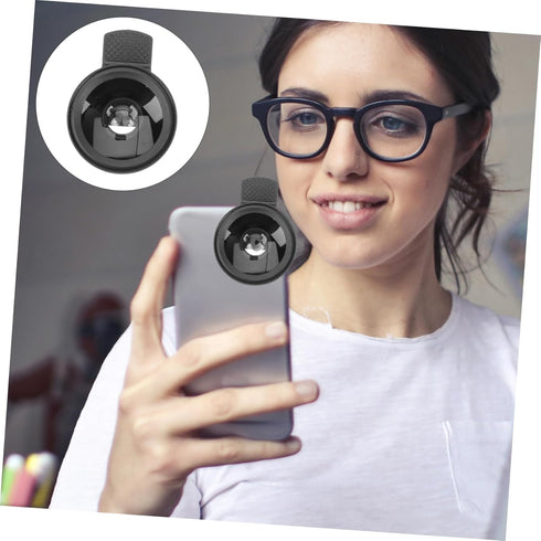 External Camera Mobile Phone Lens, 2 in 1 Macro Lens Clip, Professional Macro Lens with Universal Clip, Optical Glass
