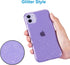 Compatible with iPhone 11 Case, Glitter Sparkle Bling Anti-Scratch Shockproof Protective Flexible Phone Case for Women