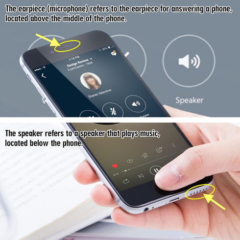 YWLRONG Loud Speaker Replacement for iPhone 12 Pro Max - Loudspeaker Ringer Speaker Buzzer Assembly with Tools