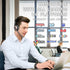 Earbay Wireless Headset, Bluetooth Headsets with Microphone Noise Cancelling, On Ear Headphones for Zoom/Ms Teams/Skype