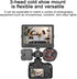 Suptig 3 Port Cold Shoe Mount with 1/4"-20 Thread for Camera Cage Flash LED Monitor Microphone etc.