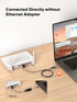 6.6FT, RJ45 CableCreation USB to Ethernet Cable USB to Internet LAN Network Cable, Gigabit Directly Connected
