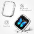 SUPOIX 41mm Compatible Apple Watch Band + Case, Women’s Bling Diamond Metal Bands & 2 Pack Protective Covers