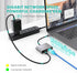 USB C Gigabit Ethernet Adapter with 60W Charging Port, 1000 Mbps Ethernet to Type C,Thunderbolt 3 to RJ45 LAN Network Adapter with Power Delivery for MacBook Pro,Mac,Chromecast Google TV,iPad Air,Dell