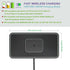 15W Wireless Car Charger Pad, Fast Wireless Phone Charger for Android, Non-Slip Charging Mat for Galaxy S21/20/S9/S10/S8