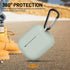 ATUAT for AirPods Pro 1st/2nd Generation Case Cover - Protective Silicone Skin with Keychain for Apple AirPods