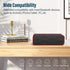 Portable Wireless Bluetooth Stereo Speaker with Powerful 10W Sound, Built-in Mic, FM Radio, Micro SD Card Slot