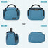 G-raphy Camera Bag for Mirrorless Cameras, Teal Camera Case with Removable Dividers and Straps for DSLR Cameras, Lenses