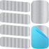 SULIKJHUI 30 Pack Adhesive Metal Plate for Magnets, 2.56x1.77 Inch Metal Strips for