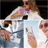 Misscase 17 for iPhone Magnetic Glitter Case Compatible with MagSafe,Full Protection Slim Shockproof Anti-Scratch Case