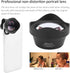 Phone Camera Lens, 65mm Telephoto Portrait Lens Kit for Phones/iOS Pad Smartphones, Professional Attachment