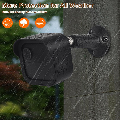 Wall Mount for Blink Outdoor Camera, Weatherproof Protective Housing with Charging Cutout for Blink Outdoor 4 & 3, 360°