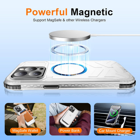 WIFORT Waterproof Case for iPhone 15 Pro Max, IP68 Underwater Dustproof, 15FT Military Shockproof 360 Full Body