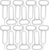 DOITOOL 300pcs Sim Card Removal Tool and Ejector Pin Set Stainless Steel