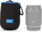 JJC Drawstring Neoprene Camera Lens Pouch Case, Protective Bag for Mirrorless Lenses Up to 3.3 x 5.1
