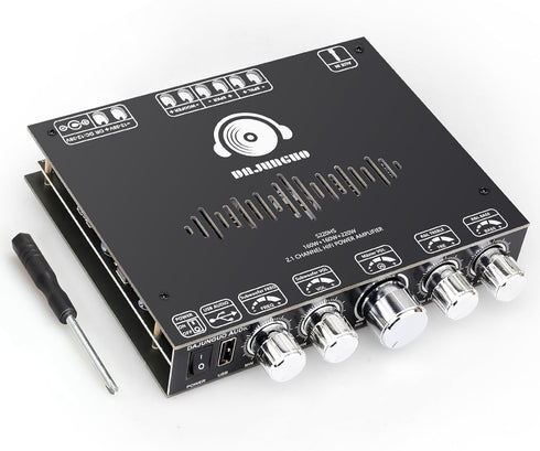 S220HS 2.1 Channel Bluetooth Power Amplifier Board, TDA7498E Chip 160W×2+220W, Custom Bluetooth Name Support