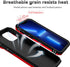 SunStory iPhone 13 Pro Max Case with HD Screen Protector & Slide Camera Cover, Red