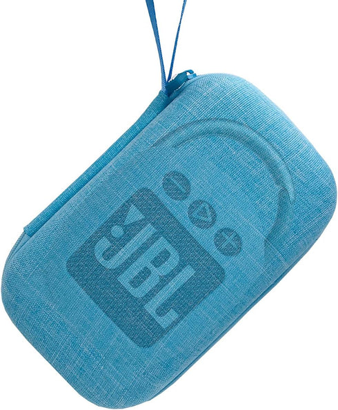 JCHPINE Hard Case & Silicone Cover for JBL Clip 4 Portable Bluetooth Speaker, Blue, Water Resistant, Shockproof,