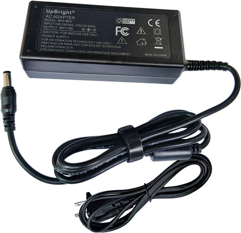 UpBright 15V AC/DC Adapter for Kicker Bullfrog BF400 BF200 Bluetooth Speaker, 15VDC 2.66A Power Supply Cord