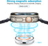iPhone Magnetic Mag Wireless Charger Adapter - Car Fast Charging Compatible for iPhone 15 Plus/15