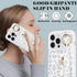iPhone 13 Pro Case Wallet with Card Holder, Detachable 2-in-1, MagSafe Compatible for Women & Men - White Leopard