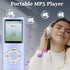 Zunate 128GB MP3 MP4 MP3, 1.8in Player with Bluetooth and WiFi, Portable Lossless Sound HiFi Sound Color Screen