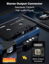 arsvita 5.1 Bluetooth Cassette Adapter, Car Audio Receiver, Hands-Free Call, Supports Micro SD Card, Black, Type BCA02