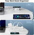Multiple USB Charging Station, 60W Fast Charging USB C Block with 15W Wireless Charger, Multi Port Wall Plug