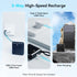 Ecosonique 20000mAh Power Bank, 33W Max Fast Charging Portable Charger with Built-in Cables for iPhone, Samsung, Android