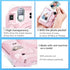 MUZIRI KINOKOO Clear Case for Fujifilm Fuji Instax Mini 12/Polaroid Mini 12 Camera, Hard PVC Protective Case Bag with