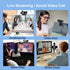 JORPETS 1080p Full HD Webcam with Privacy Shutter and Tripod, Video and Wide Angle Camera, Built-in Mic, Widescreen USB