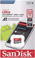 SanDisk Ultra 32GB Micro SDHC Memory Card for Apeman Dash Camera Series Works with C450, C420, C860 (SDSQUAR-032G-GN6MN) Bundle with (1) Everything But Stromboli Micro SD Card Reader