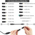 Universal Power Supply Adjustable 3V~12V, 12A 144W Variable Switching Adapter, 100V-240V AC to DC Converter with 14 Tips