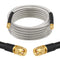 MOOKEERF RG8X SMA Male to SMA Male Coaxial Cable 15FT,Ultra Low Loss