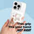 On The Grip OnTheGrip Cute Transparent Daisy Flower Shape Design Mobile Phone Grip Compatible with Magsafe Multi