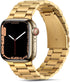 Tasikar Band Compatible with Apple Watch - 42mm Premium Stainless Steel Metal Replacement Strap, Gold