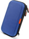 GLCON Blue Shockproof Charger Carrying Case - Small Hard Travel EVA Case for