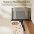 XULIONTS No Drill Projector Shelf, Adjustable Headboard and Sofa Projector Mount, Wall Mounted Shelf for Projector